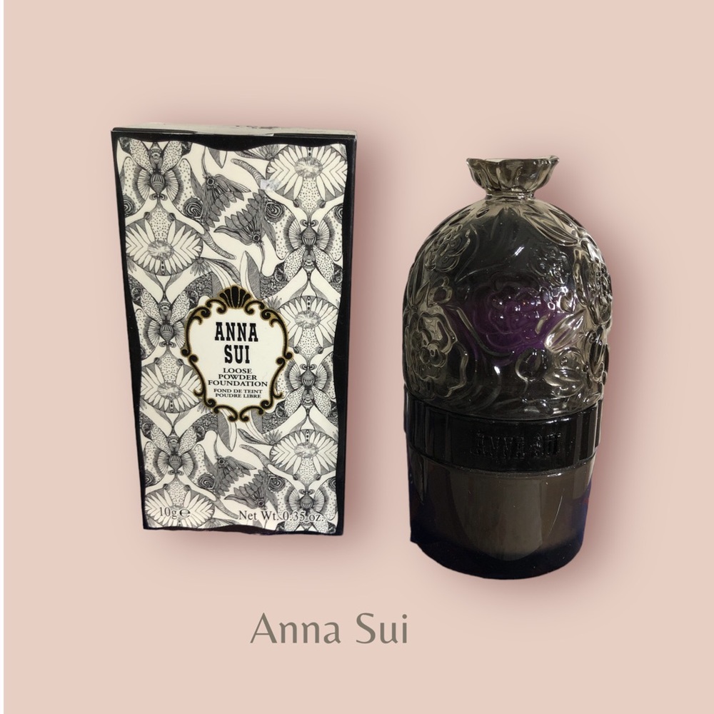 Annesely, loose powder, foundation, medium, warm, sheer look.